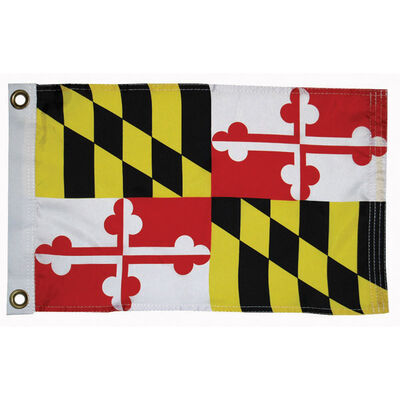 Maryland State Flag, 12" x 18"