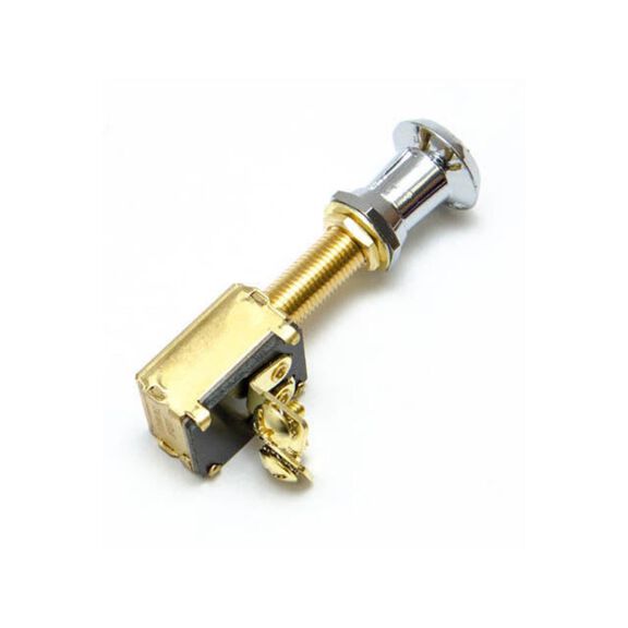 Push-Pull Switch, 15 Amps, Off-On SPST image number 0