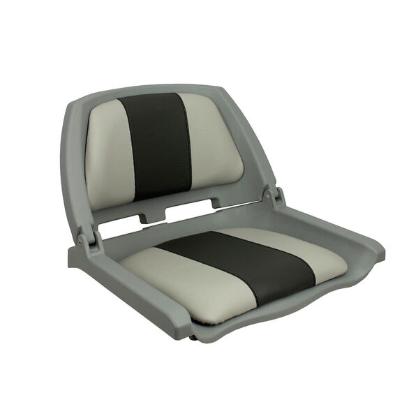 Traveler Folding Seat, Charcoal And Gray Upholstery With Gray Shell image number 1