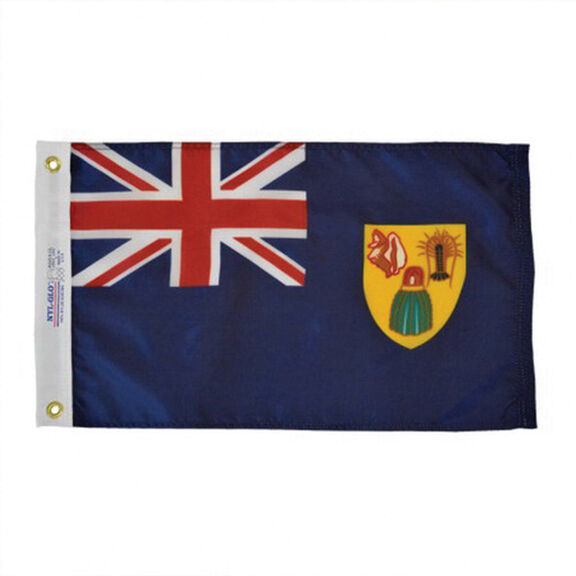 12" x 18" Turks and Caicos Flag image number 0