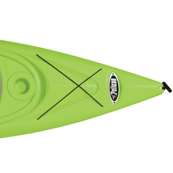Summit 100X Sit-Inside Kayak, Lime Green/White image number 2