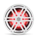 M3-770X-S-Gw-i 7.7" Marine Coaxial Speakers, White Sport Grilles with RGB LED Lighting image number 3