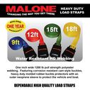 15' Load Strap with Foam Buckle Sleeve, 2-Pack image number 1