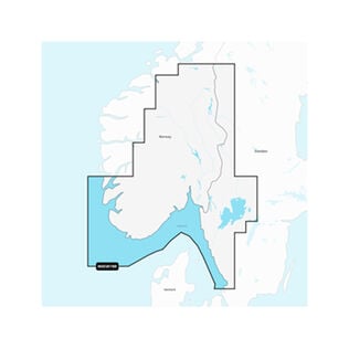 Navionics Platinum+ EU078R Oslo, Skagerrak and Haugesund, Electronic Chart