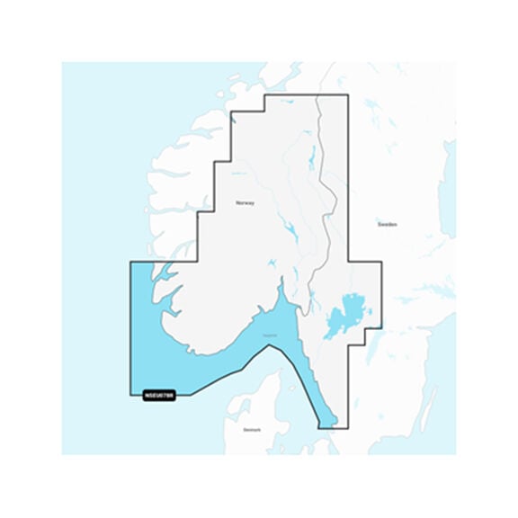 Navionics Platinum+ EU078R Oslo, Skagerrak and Haugesund, Electronic Chart image number 0