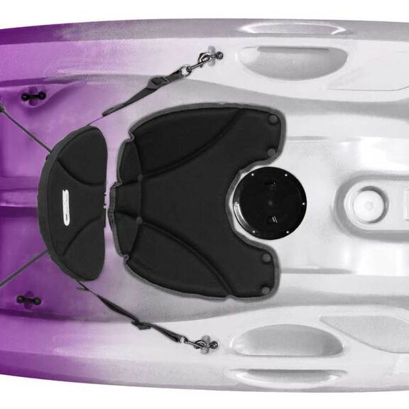 Tribe 9.5 Sit-On-Top Kayak, Purple/White image number 3