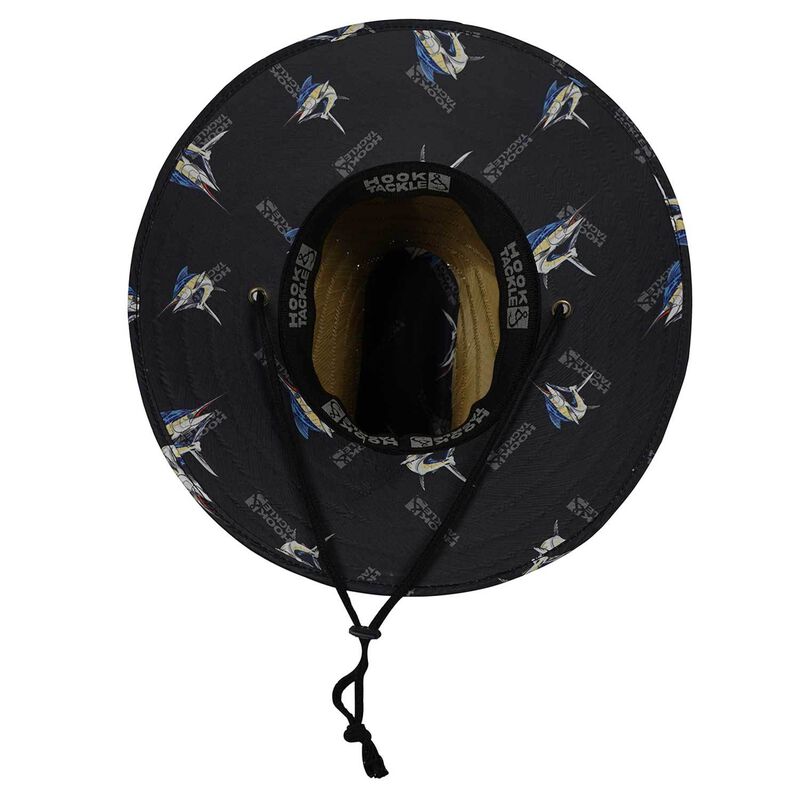 HOOK & TACKLE Marlin Lifeguard Straw Fishing Hat West Marine