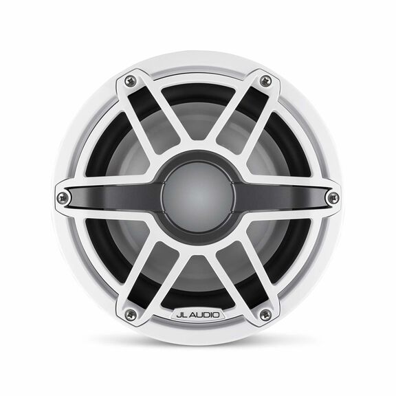 M6-8IB-S-GwGw-4 8" Marine Subwoofer Driver, White Sport Grille image number 0