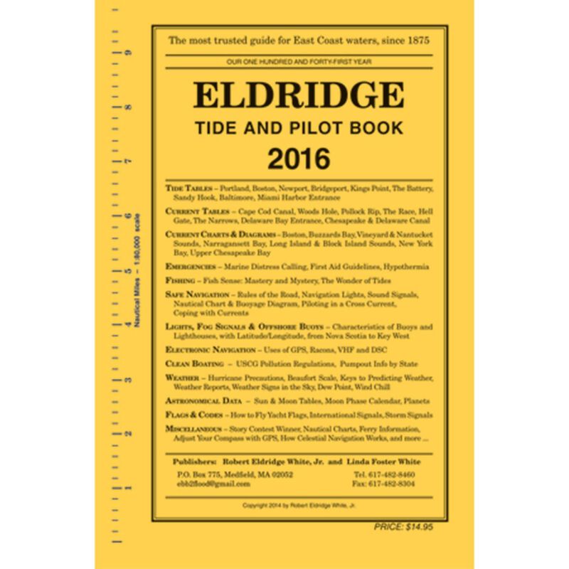 2016 Eldridge Tide & Pilot Book image number 0