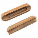 Teak Oblong Drawer Pull image number 3
