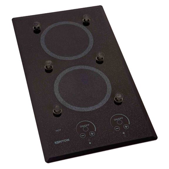 Lite-Touch Q&reg; 2-Burner Marine Cooktop, Small with PUPS&trade;, Portrait, 120V image number 1