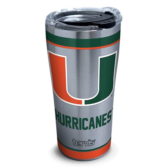 20 oz. University of Miami Tumbler with Lid image number 0