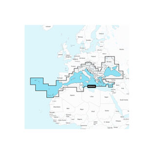 Navionics Platinum+ EU643L Mediterranean and Black Sea, Electronic Chart