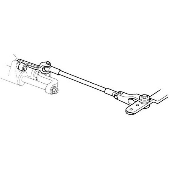 Seastar HO6002 Tie Bar Kit, Dual Cylinder image number 0
