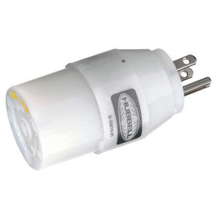 Hubbell Marine Adapter, NEMA 5-15p to NEMA  l5-30r