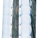 Medium Dock & Post Bumper, White (4-1/2"W x 1-3/4"D x 25'L) image number 1