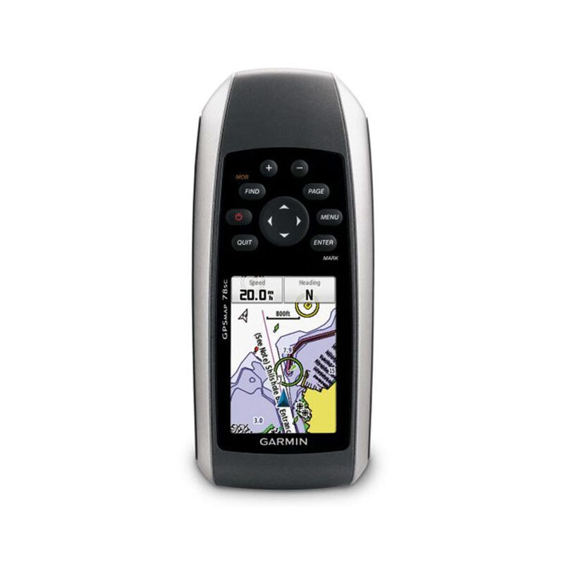 GARMIN GPSMAP® 78sc Marine Handheld GPS Receiver with Compass