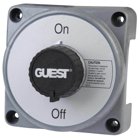 2 Position Heavy Duty Battery Switch, 20A AC image number 0