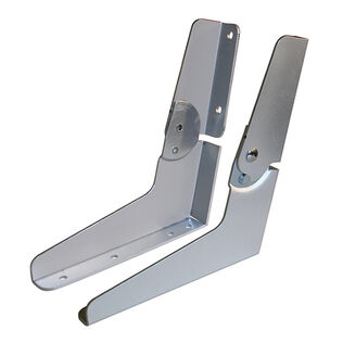 Aluminum NO Pinch Seat Hinge, Silver