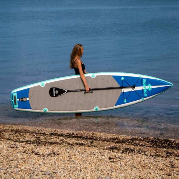 11' Excursion Inflatable Stand-Up Paddleboard Package image number 3