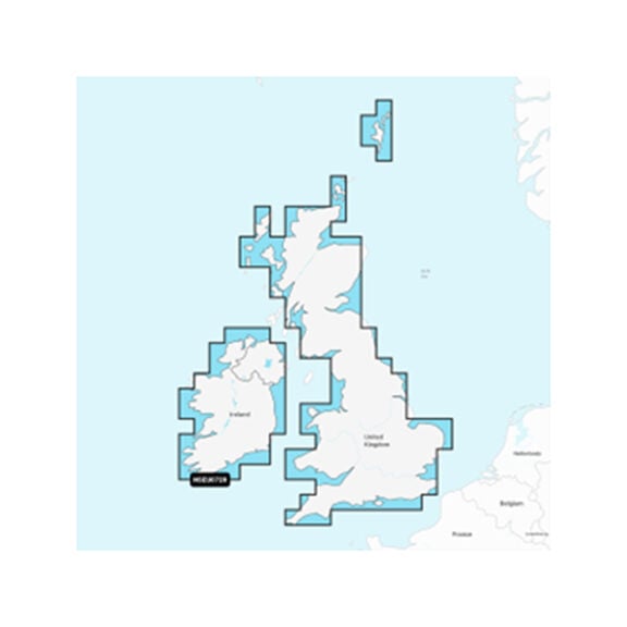 Garmin Navionics Vision+ EU072R U.K. and Ireland Lakes and Rivers, Electronic Chart image number 0