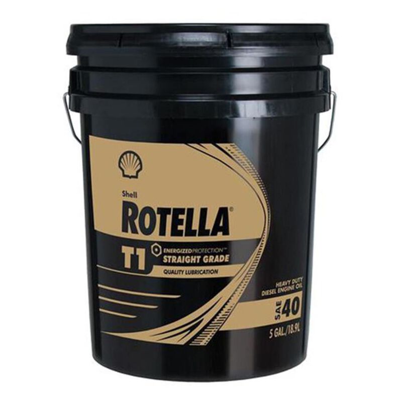Rotella T Engine Oil - SAE 40W - 5 Gal image number 0