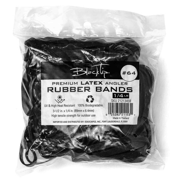 Premium Latex Angler Rubber Bands, #64 Size, 1/4 LB image number 5