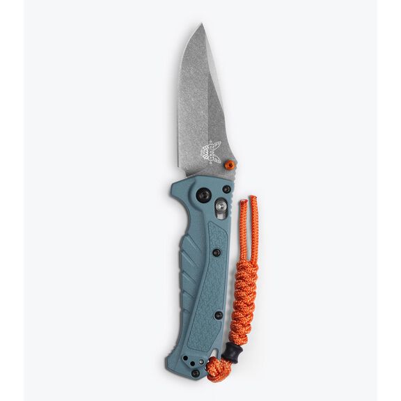 Mini Adira Folding Knife, Depth Blue Grivory image number 1