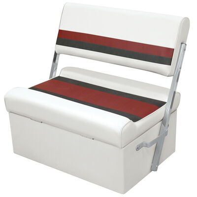 Flip-Flop Seat - White/Red/Charcoal