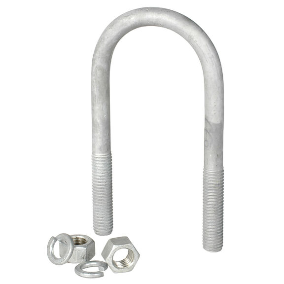 3/8 X 1 3/4 U-Bolt Galvanized image number 0