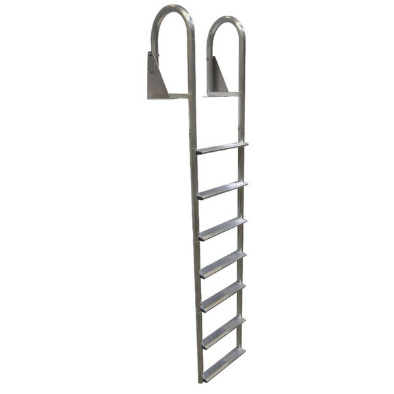 Dock Ladders, Flip Up, Welded, Aluminum image number 4