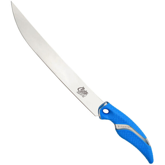 10" Titanium Bonded, Wide, Semi-Flex Fillet Knife image number 0