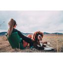 Crazy Creek Original Chair Perfect for Stadium Seats, Camping, Hiking & More, Comfort on All Terrains, Adjustable Straps, Lightweight Design, Water-Resistant, Tie Dye image number 2