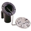 Vented Water Fill for 1 1/2" Hose with Angled Neck image number 1