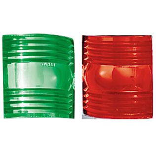 Replacement Lens Fits Perko Light 1264, One Red/One Green