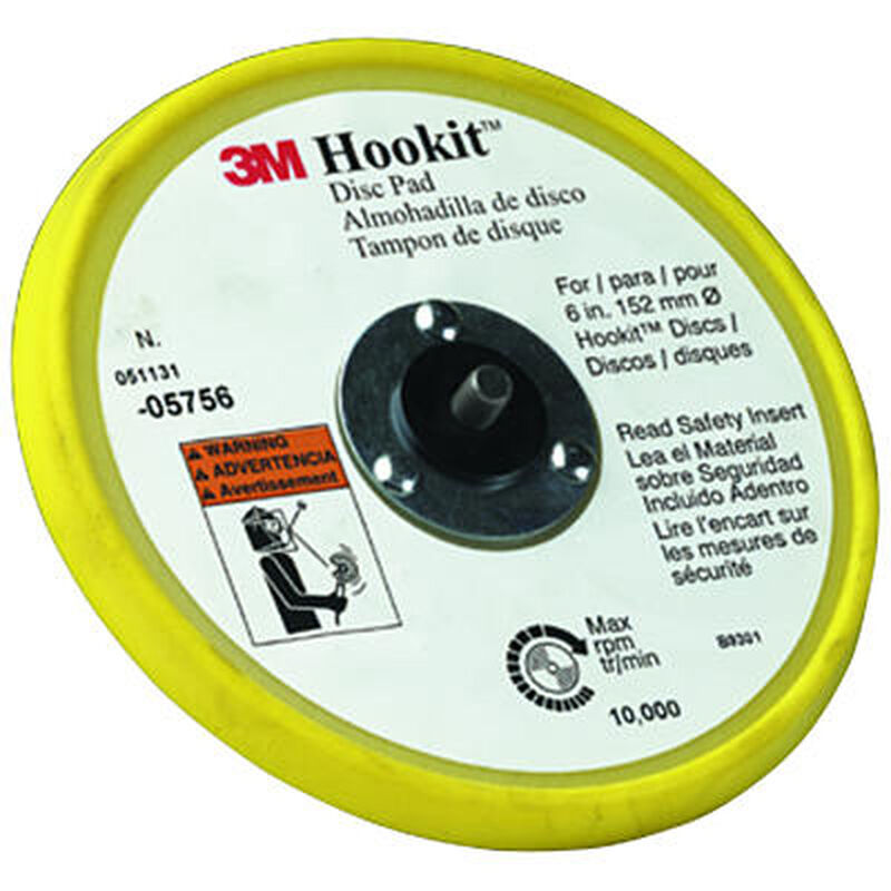 6" Hookit™ Low Profile Sanding Disc Pad image number 0