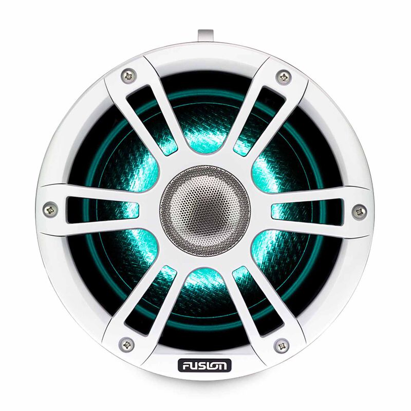 8.8” 330 W Sports White Wake Tower Speakers with CRGBW LED Lighting image number 1
