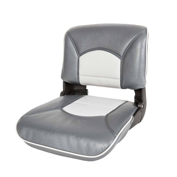 Profile Guide Series Boat Seat & Cushion Combo, Charcoal/Gray image number 0