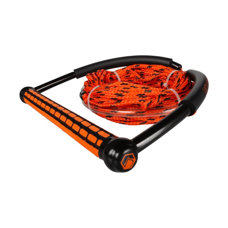 Liquid Force TR9 Wakeboard Handle with Static Line Combo, in Orange | by West Marine