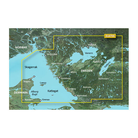 HXEU470 Stromstad to Halmstad BlueChart g2 microSD/SD Card image number 0