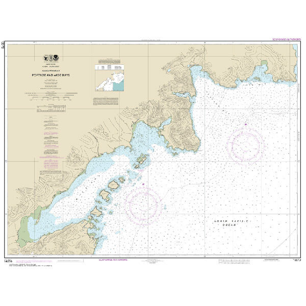 #16570 Portage & Wide Bays Alaska Peninsula