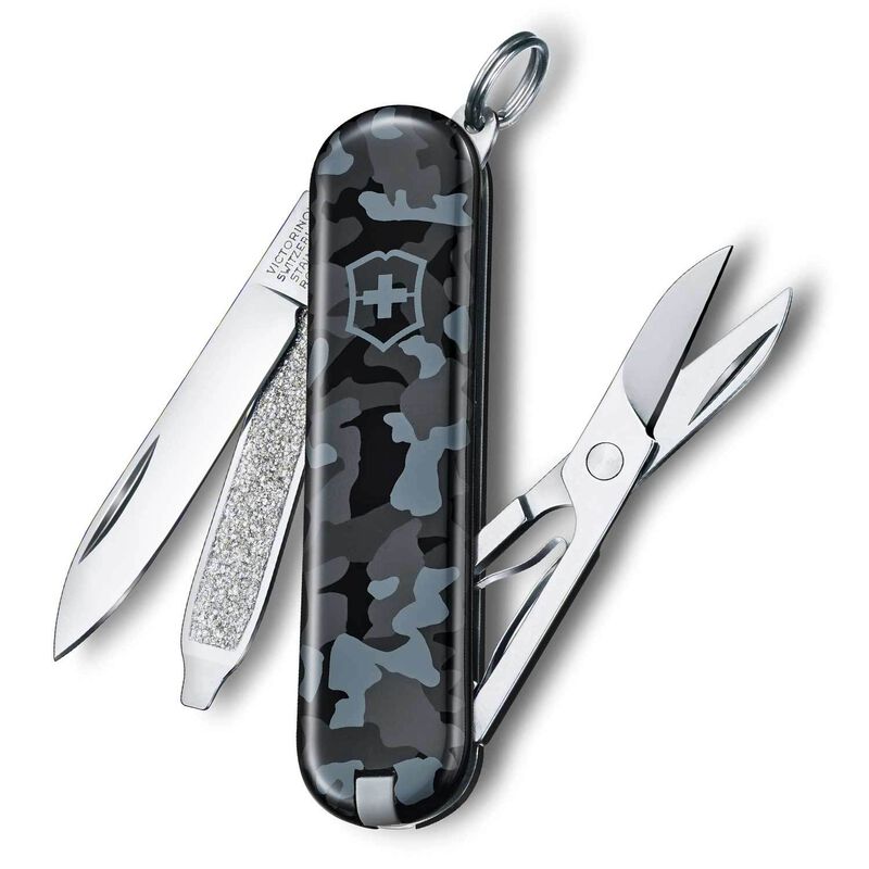 Classic SD Navy Camo Swiss Army Knife image number 0