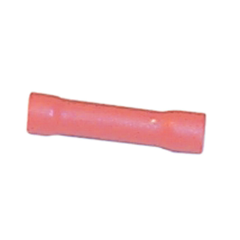 22-18 AWG Butt Connectors, Red, 100-Pack image number 0