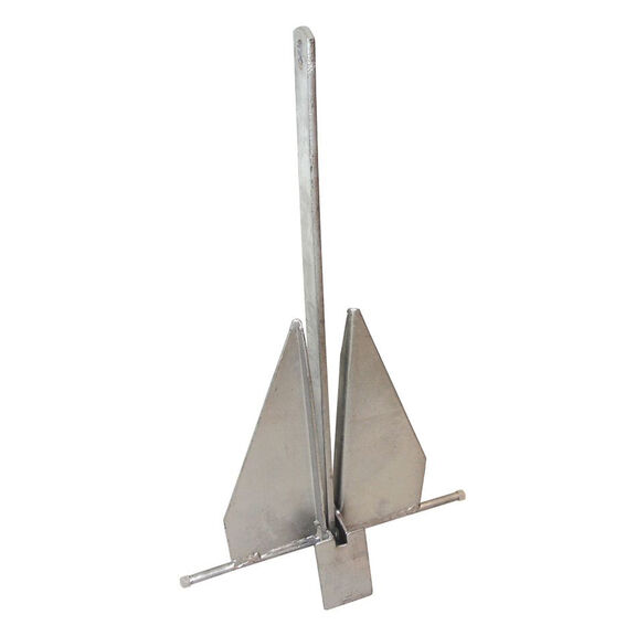 Fluke Anchor, Galvanized, 9 lb. image number 0