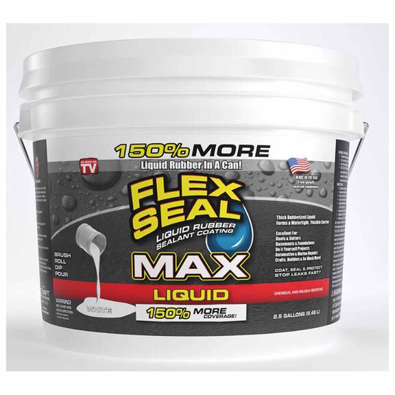 Flex Seal Liquid, White, Gallon image number 0