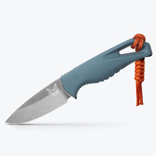 Intersect Fixed Blade Knife, Depth Blue - Santoprene