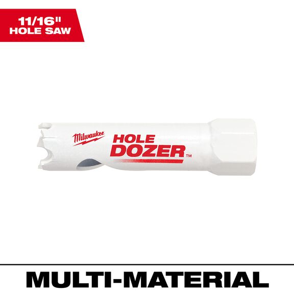 11/16" HOLE DOZER&trade; Bi-Metal Hole Saw image number 0