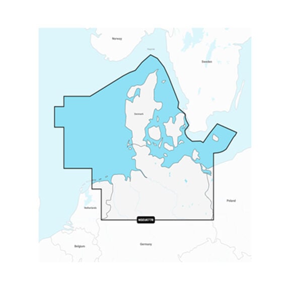Garmin Navionics Vision+ EU077R Denmark and Germany, North, Electronic Chart image number 0