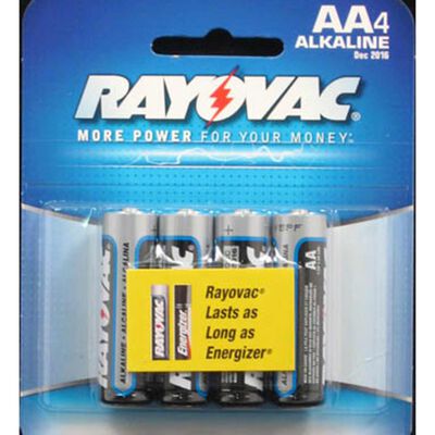 Alkaline "AA" Batteries 4 Pack