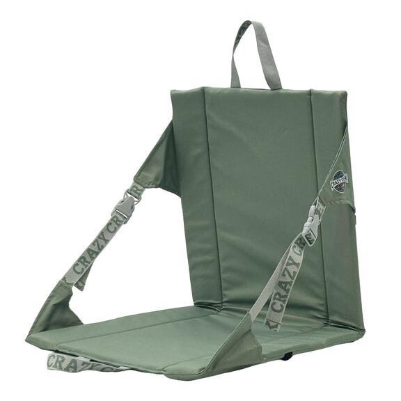 Crazy Creek Original Chair Perfect for Stadium Seats, Camping, Hiking & More, Comfort on All Terrains, Adjustable Straps, Lightweight Design, Water-Resistant, Spruce image number 1